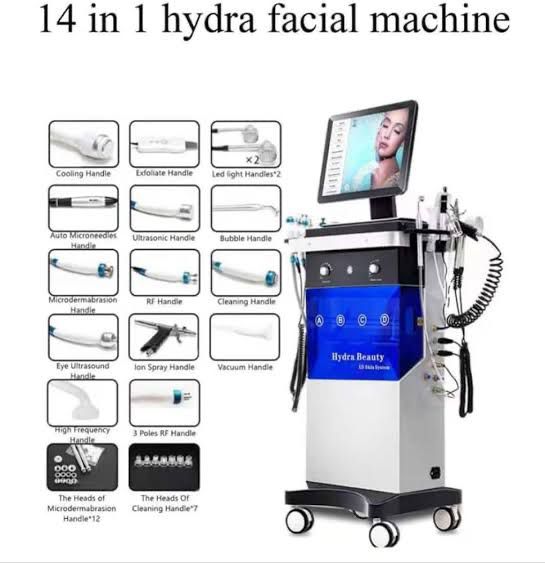 Professional 14 in 1 Hydrafacial Machine