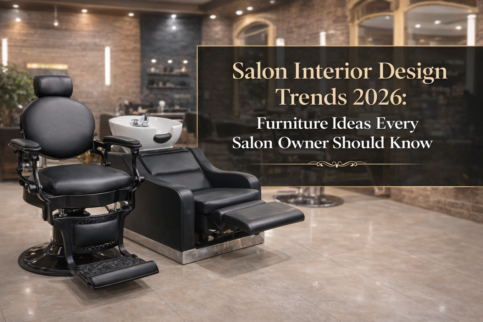 Salon Interior Design Trends 2026: Furniture Ideas Every Salon Owner Should Know