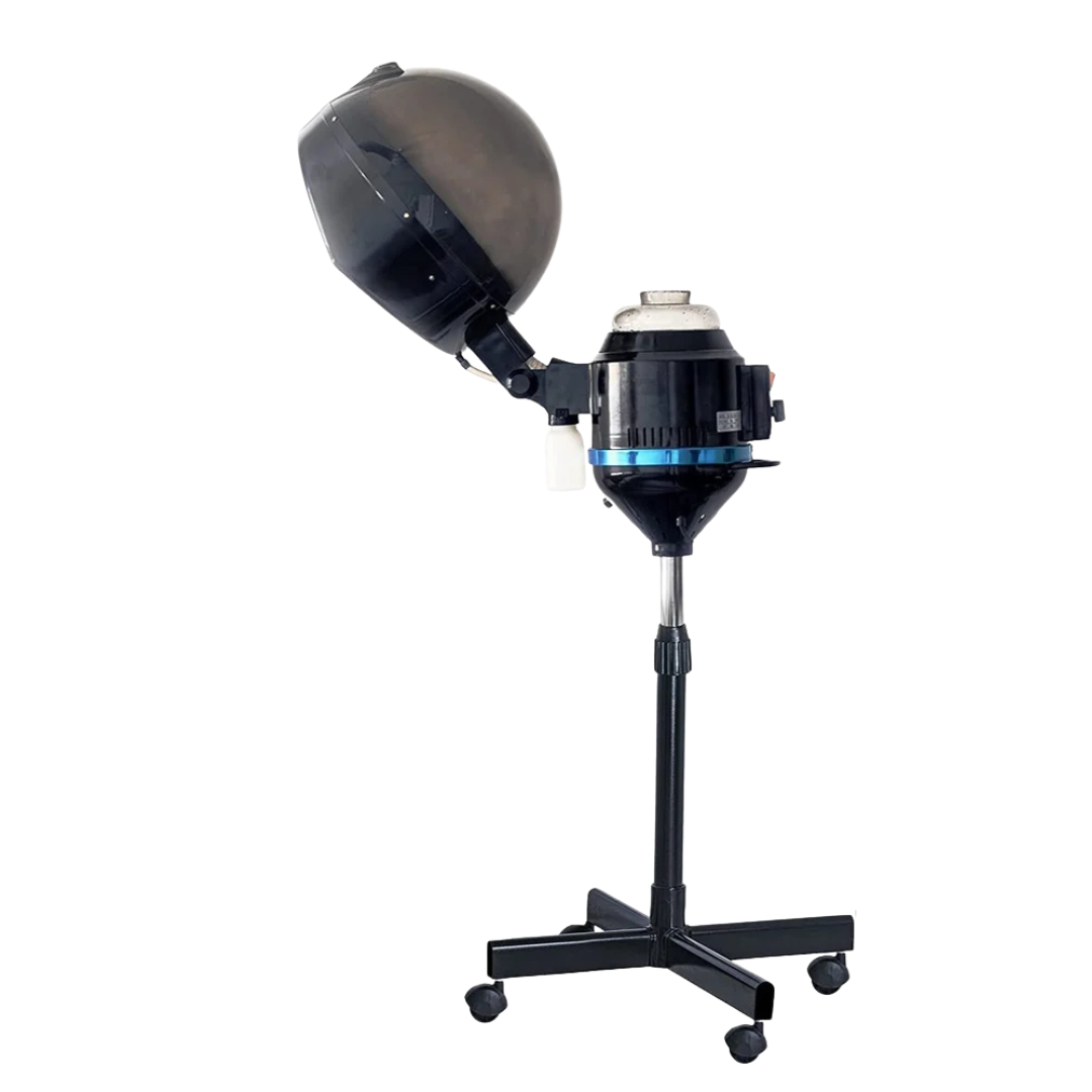 Black Labros Professional Salon Spa Rolling Hair Steamer