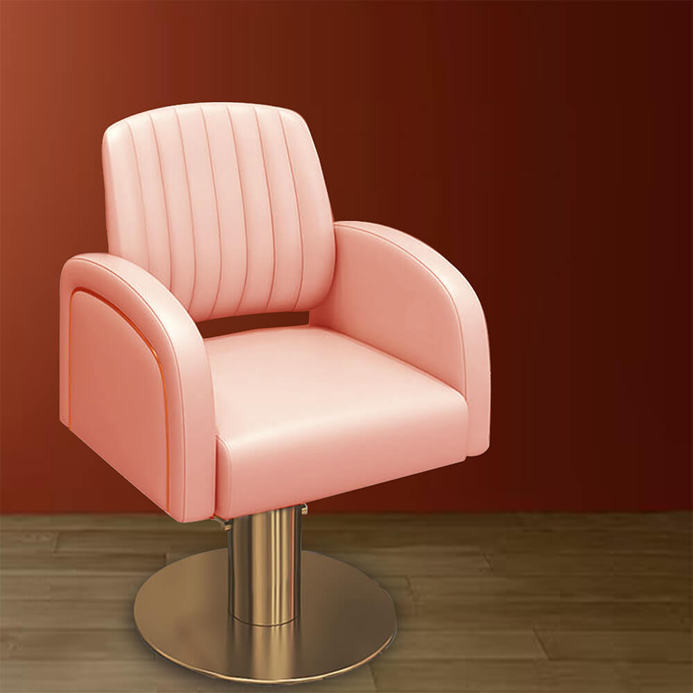 HarmonyStyle Rose Gold Styling Chair