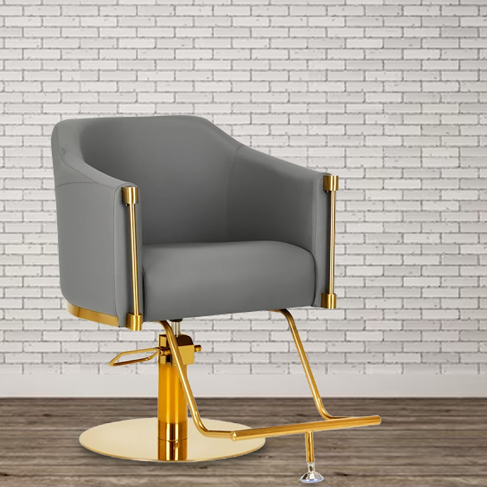 Spectrum Gold – Luxe Unisex Salon Chair